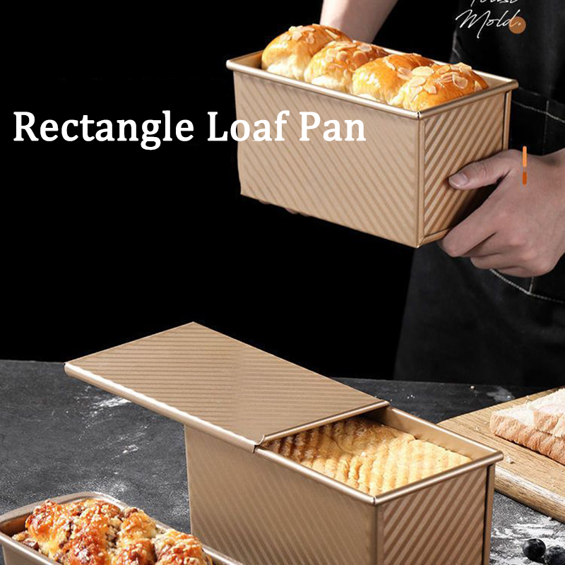 Springform Pan Set - Rectangle Loaf Pan Baking Toast Pullman