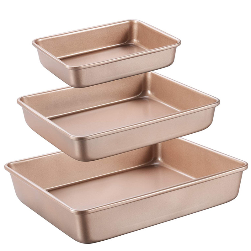 Springform Pan Set - Deep Baking Pan Cookies Sheet Rectangular