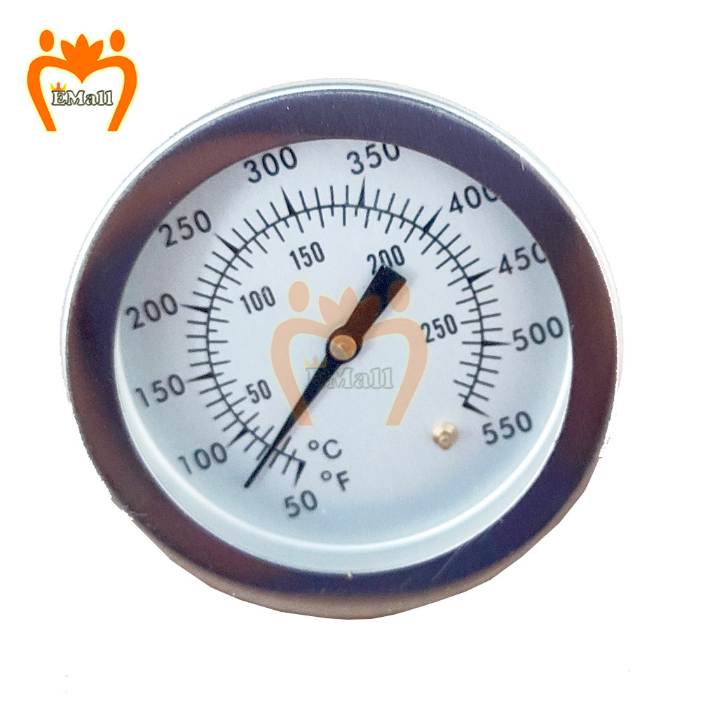 Oven Thermometer Analog - 10℃~280℃/50~550°F Stainless Steel Oven Cook Thermometer