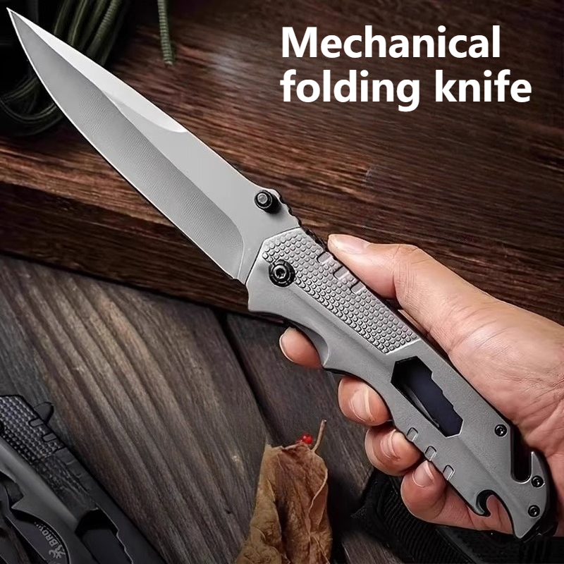 Kitchen Jobs - Multi-Function Folding Utility Knife Sharp Stainless