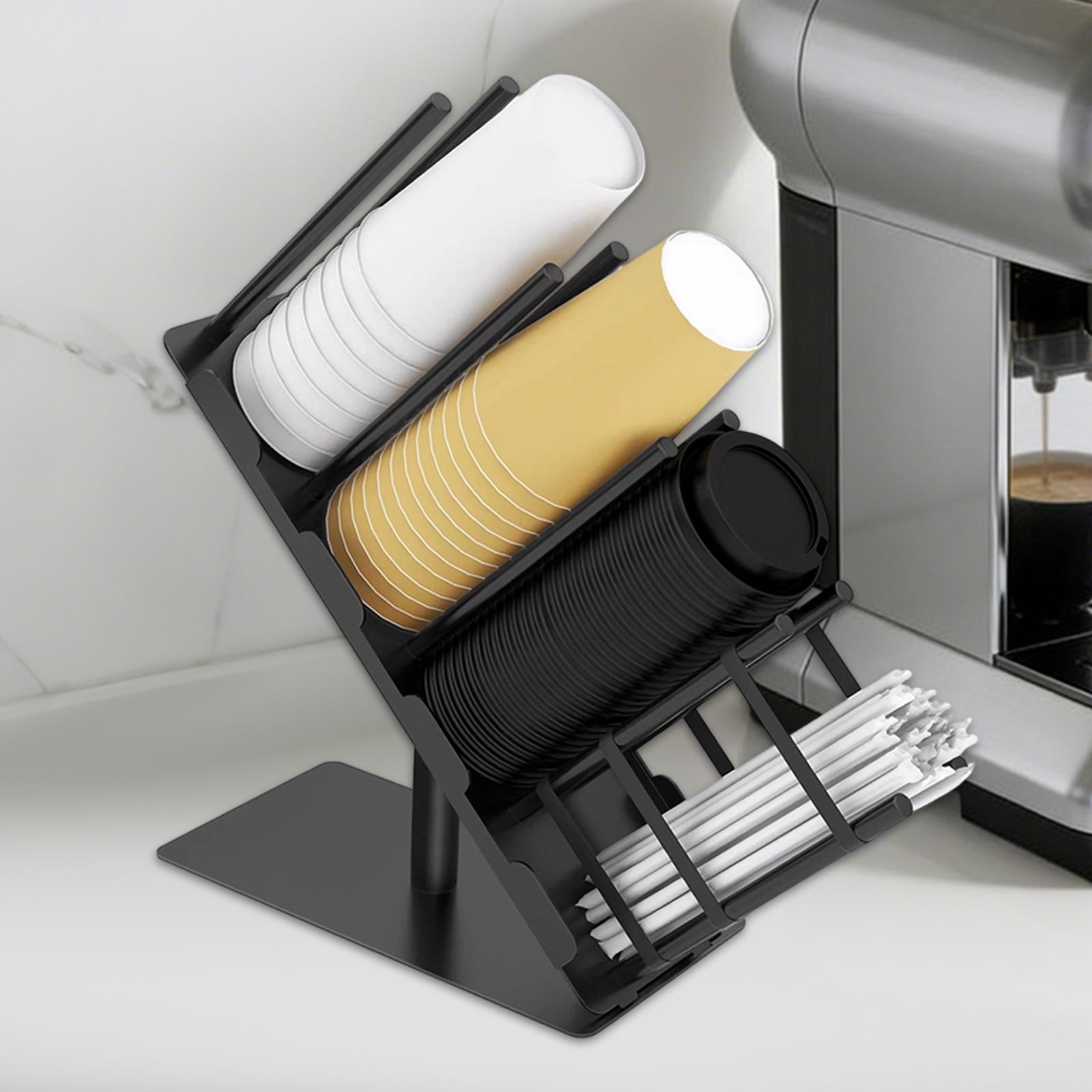Kitchen Cabinet Baking Organizer - Paper Cup and Lid Holder Storage