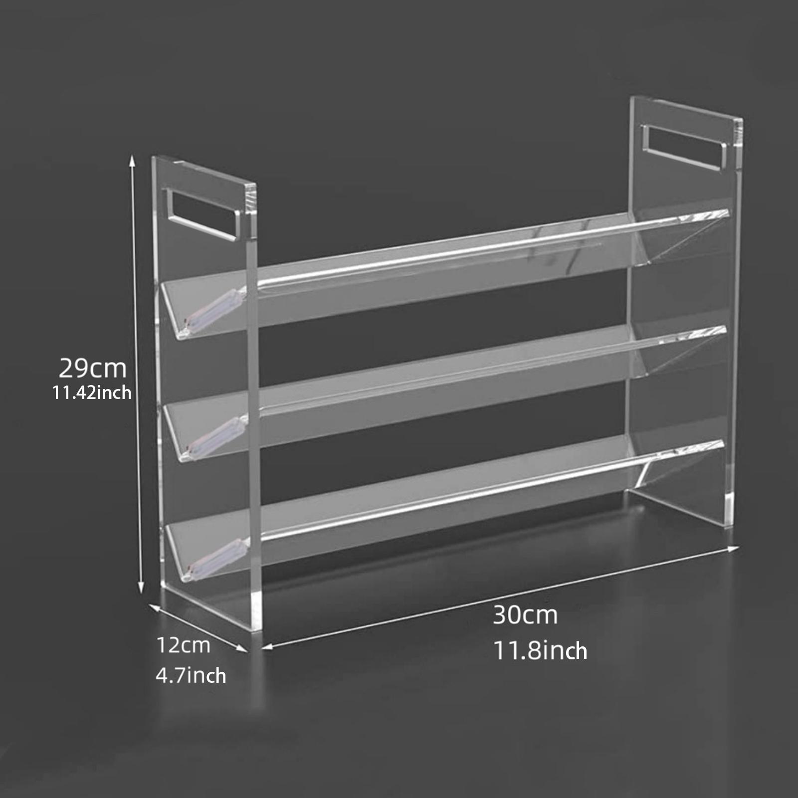 Kitchen Cabinet Baking Organizer - Acrylic Spice Rack Dessert Shelf Perfume