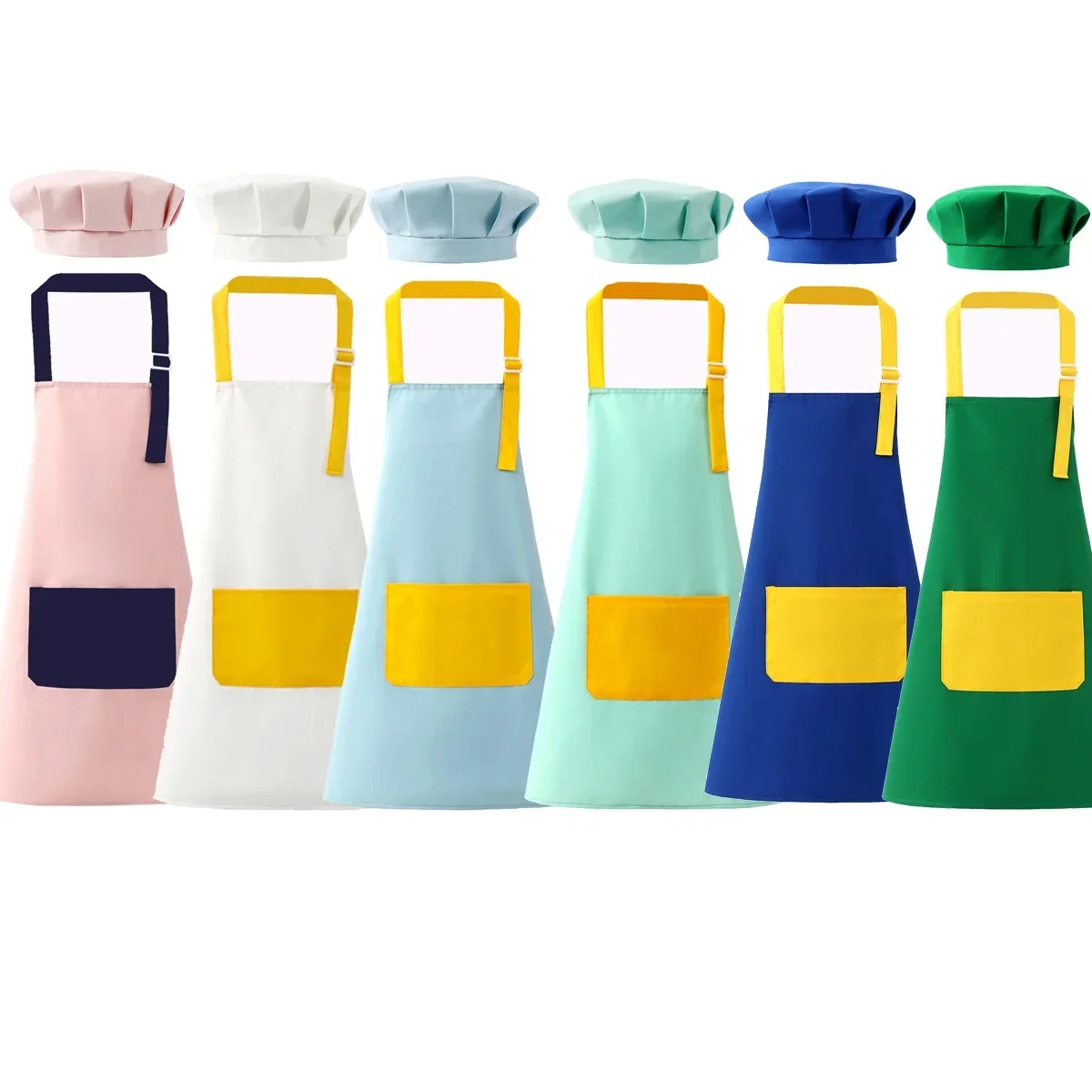 Baking Kitchen Kids - Kids Apron and Chef Hat Set