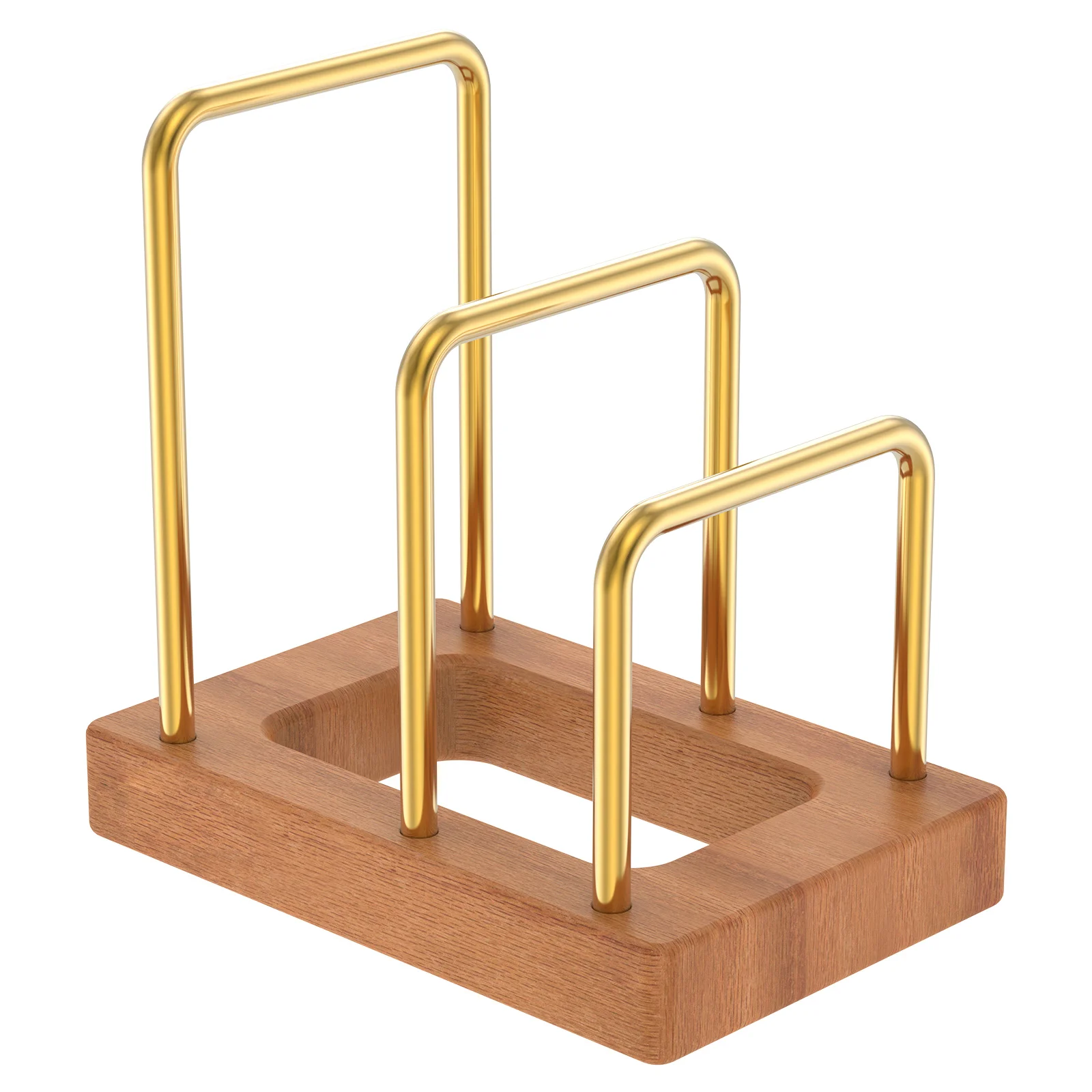 Kitchen Cabinet Baking Organizer - Pot Lid Rack Cutting Board Organizer