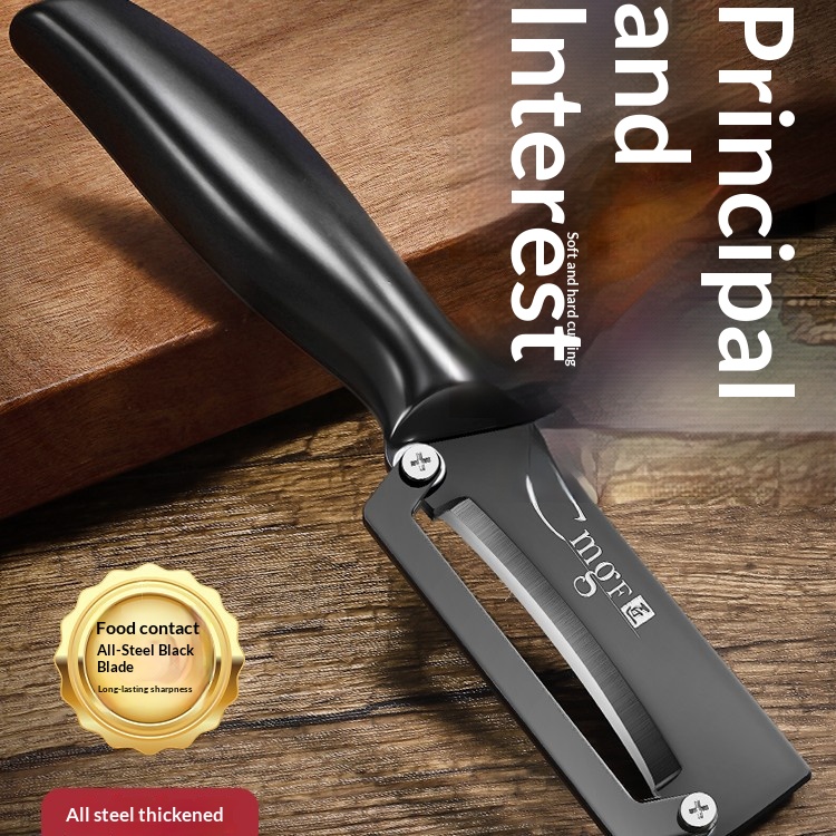 Kitchen Jobs - Titanium-coated fruit peeling knife, kitchen multi-functional