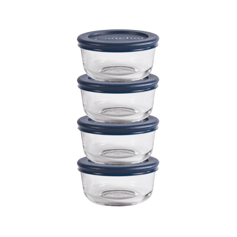 Round Glass Food Storage Conta - Kitchen Glass Baking Set review and price