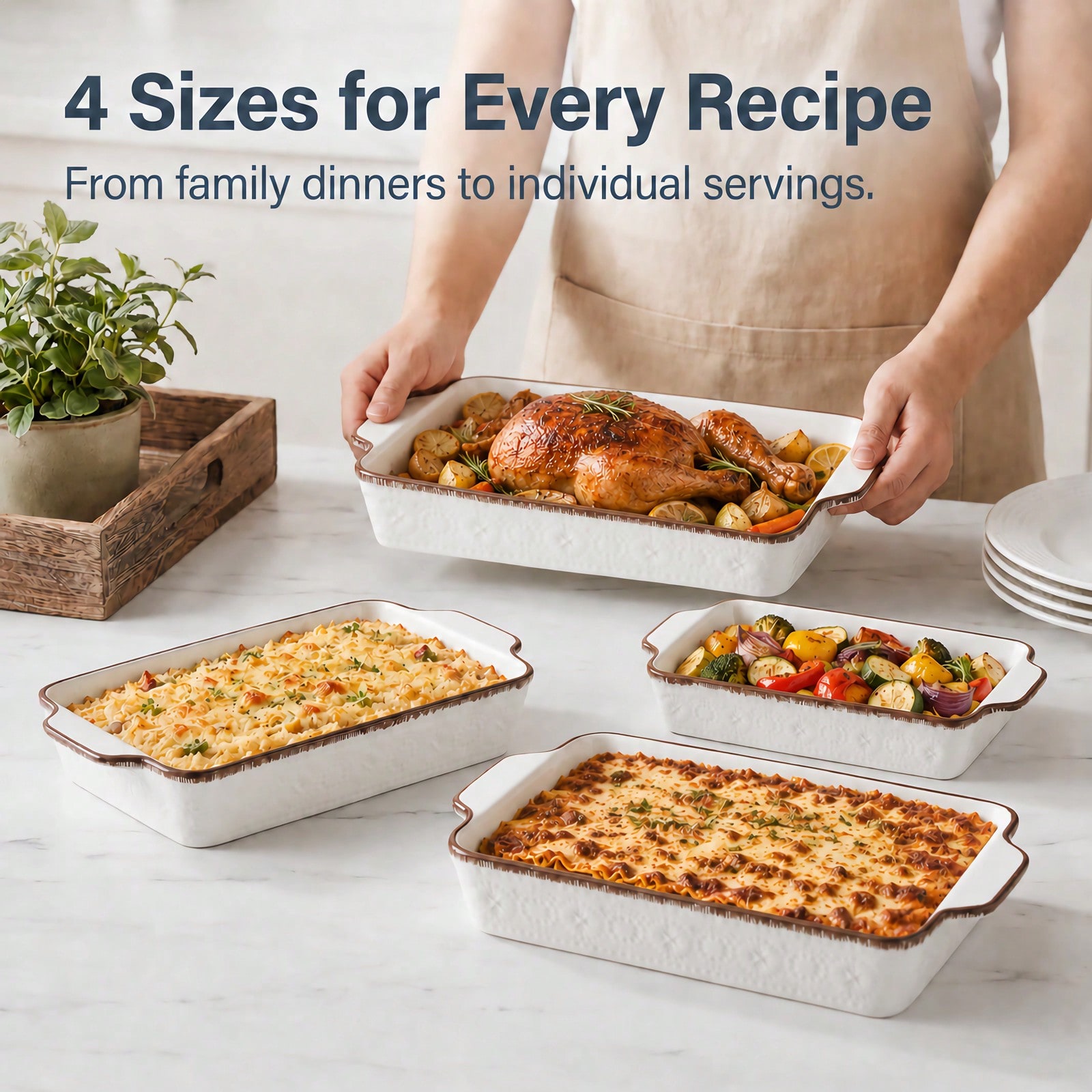 Casserole Dishes For Oven Vint - Kitchen Glass Baking Set review and price