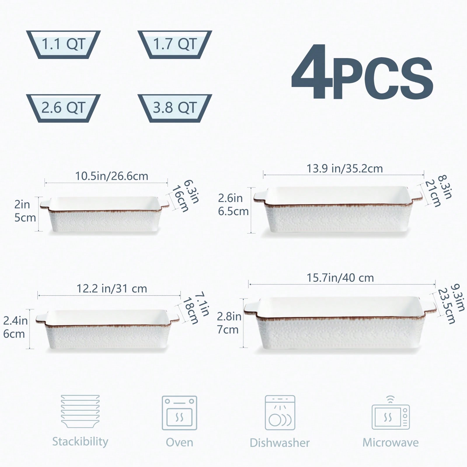 Casserole Dishes For Oven Vint - Kitchen Glass Baking Set review and price