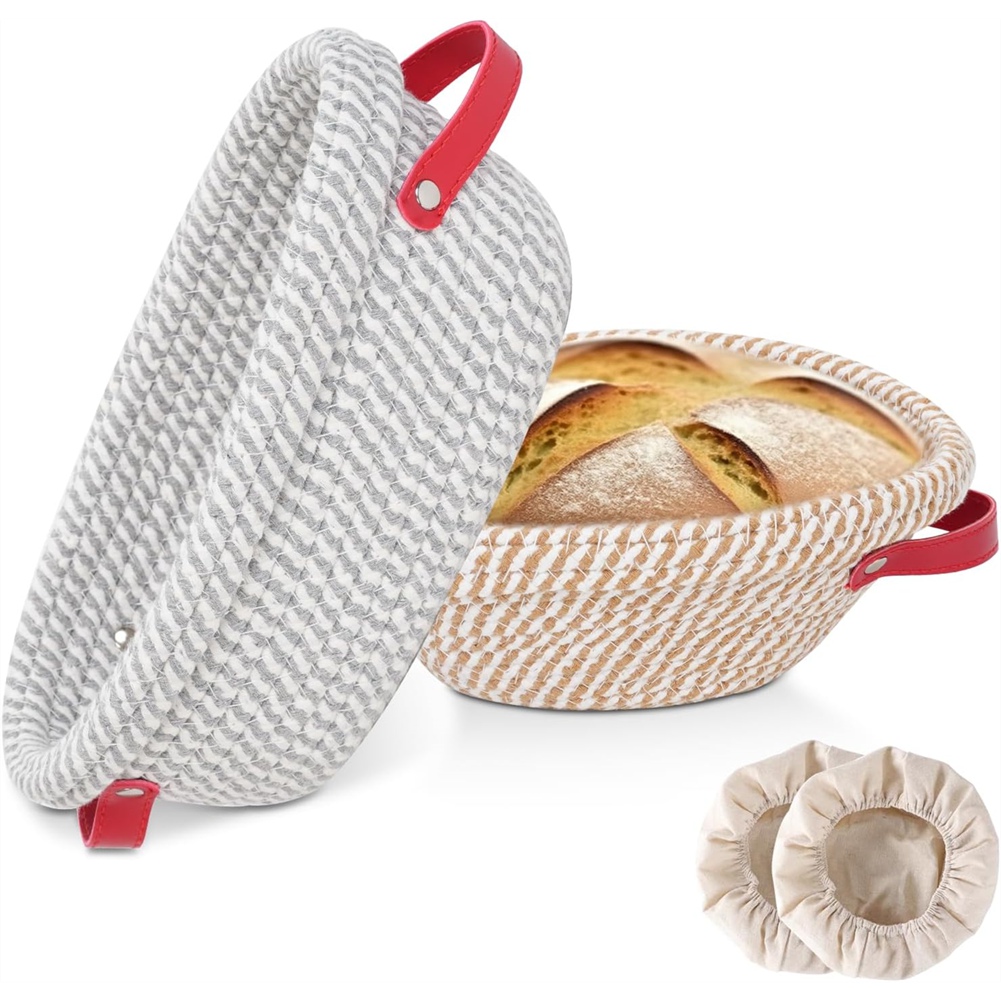 2pack Banneton Sourdough Bread - Proofing Basket Banneton review and price