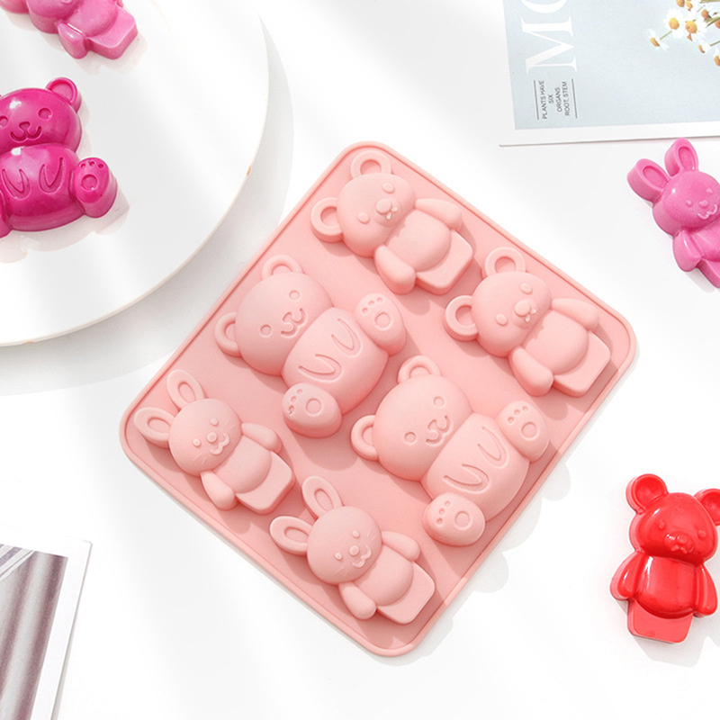 Silicone Mold Cute Cartoon Ani - Baking Kitchen Kids review and price