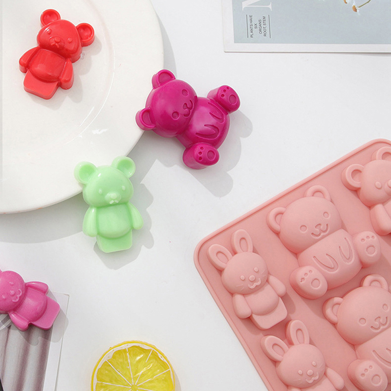 Silicone Mold Cute Cartoon Ani - Baking Kitchen Kids review and price