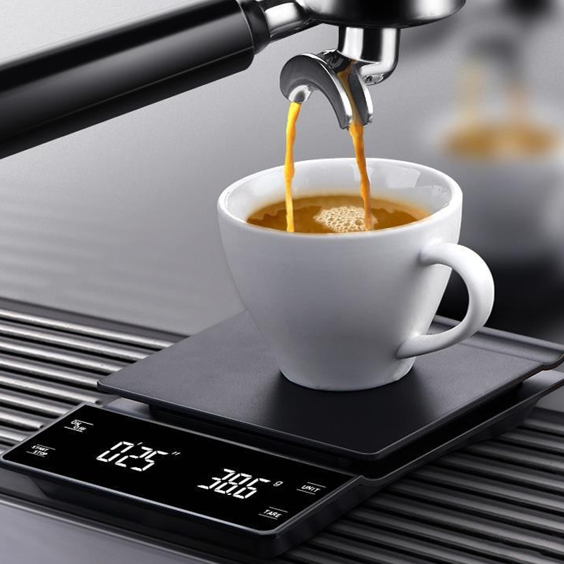 3kg 0.1g Digital Coffee Scale  - Kitchen Baking Timer review and price