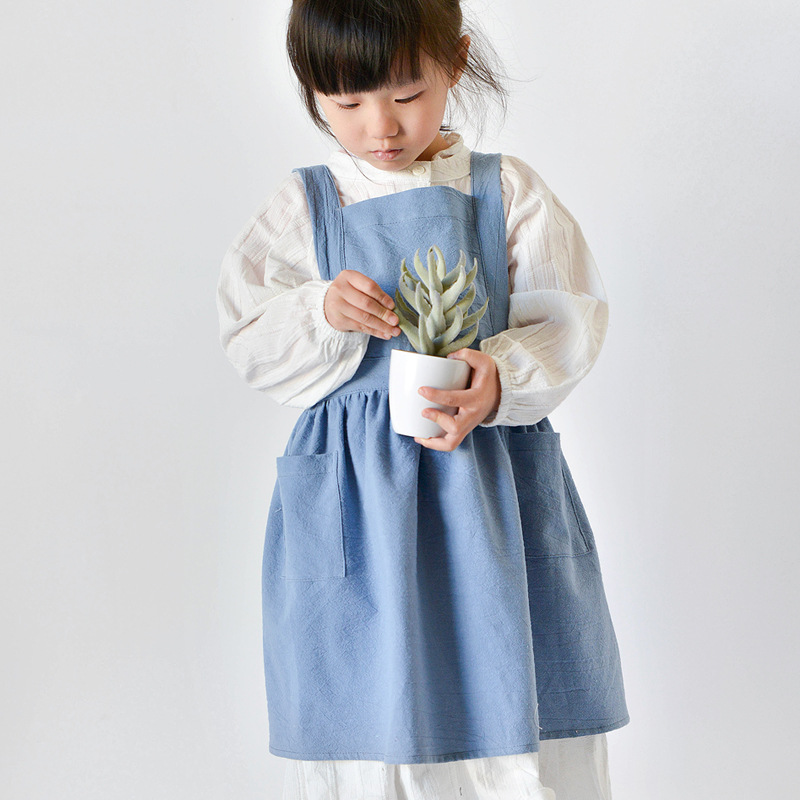 Kids Cotton Apron Dress Parent - Baking Kitchen Kids review and price