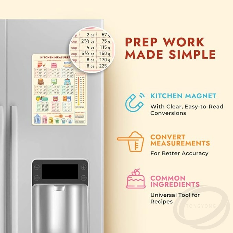 Kitchen Conversion Chart Magne - Kitchen Baking Conversion Chart review and price