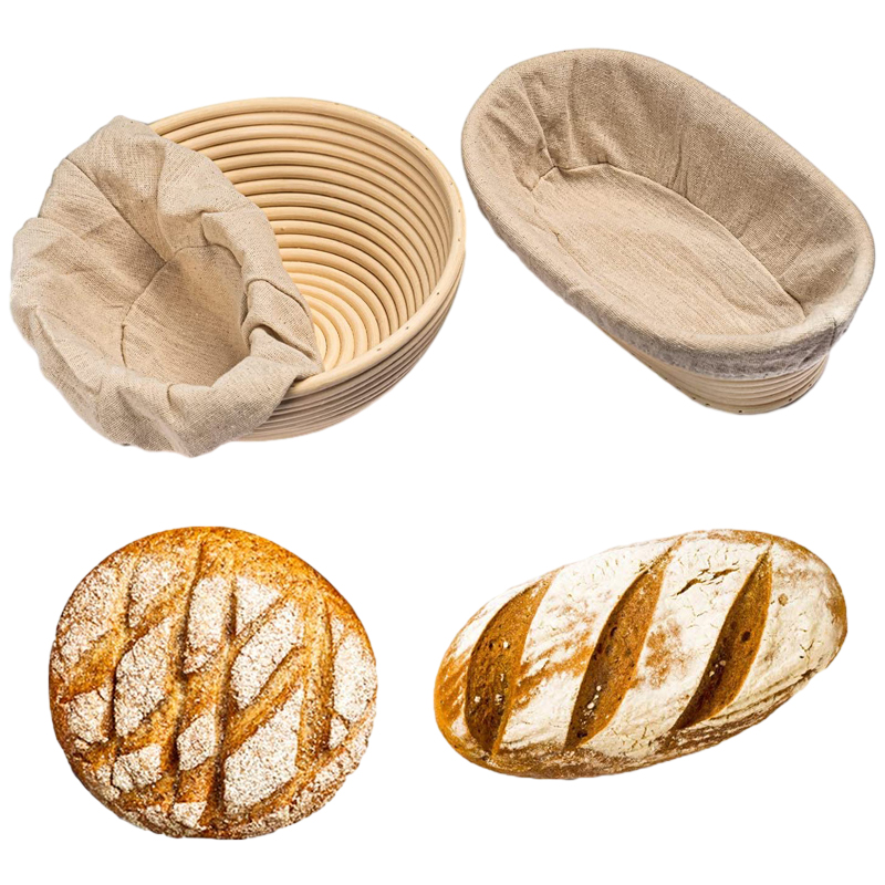 Round or Oval Banneton With Li - Proofing Basket Banneton review and price