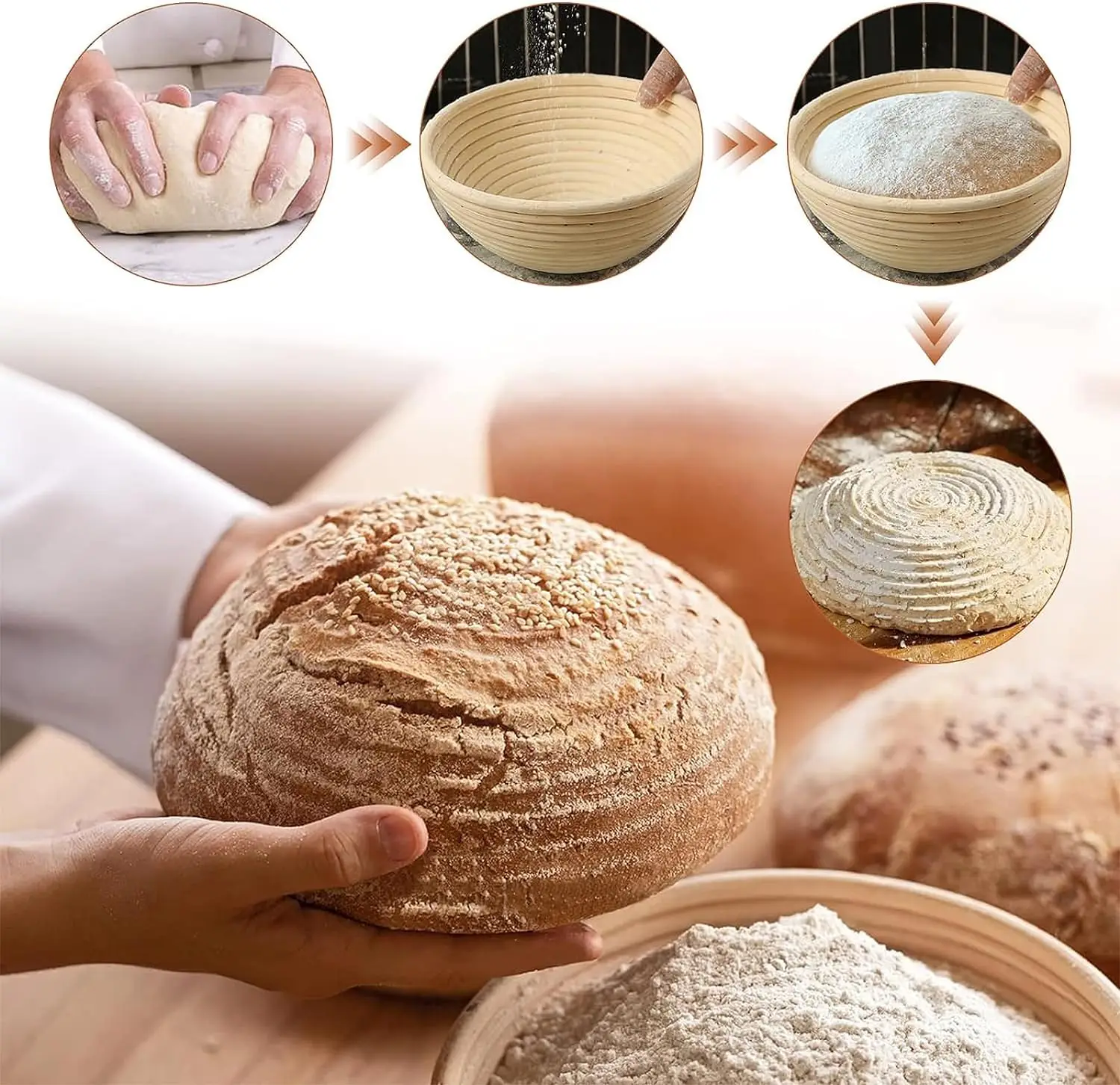 650ml Sourdough Starter Kit Gl - Kitchen Glass Baking Set review and price