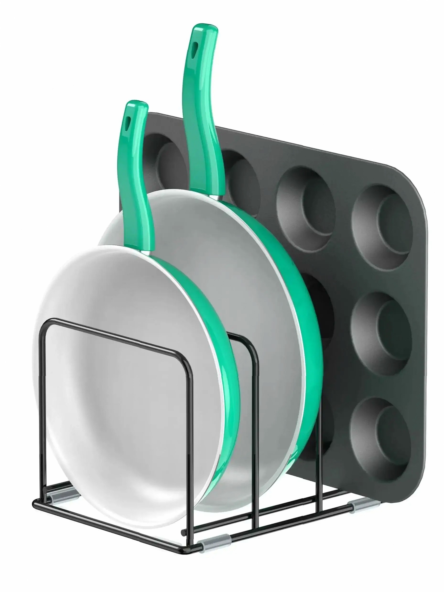 Pan Organizer for Kitchen Cabi - Kitchen Cabinet Baking Organizer review and price