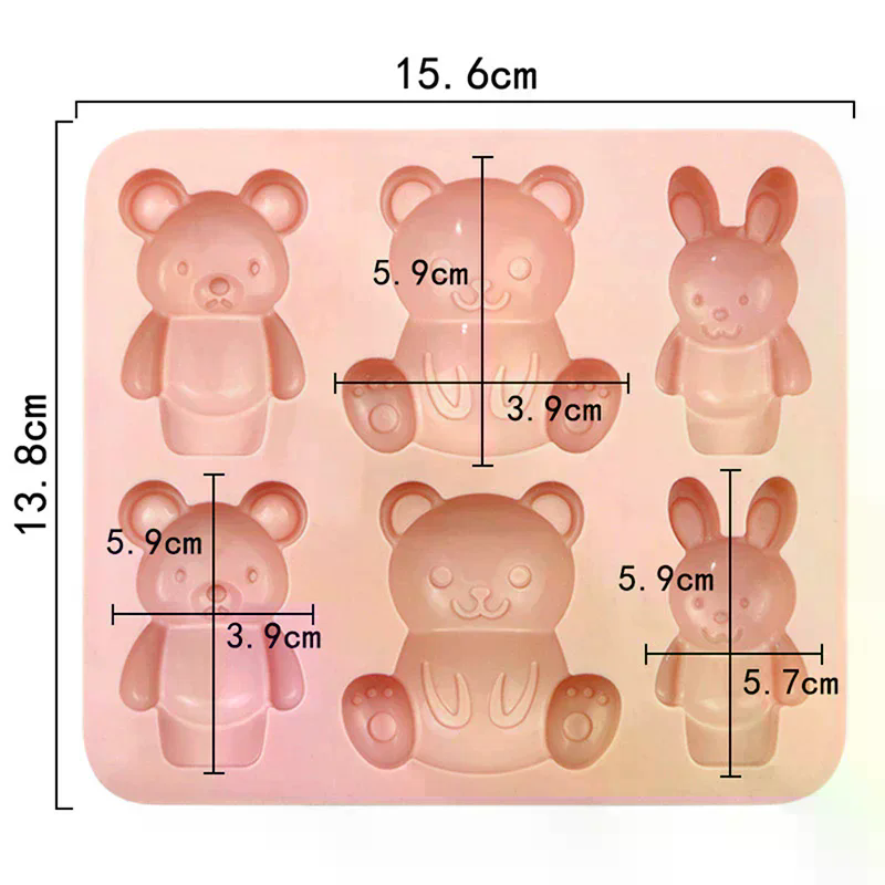 /PFU/Silicone Mold Cute Cartoo - Baking Kitchen Kids review and price