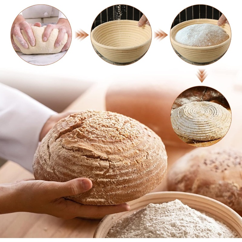 Bread Fermentation Basket PP D - Proofing Basket Banneton review and price