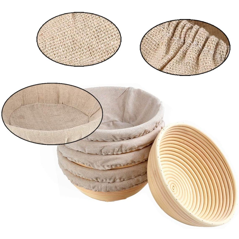 VEHO-7Packs 8 Inch Round Bread - Proofing Basket Banneton review and price