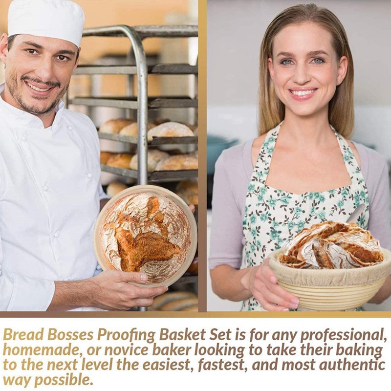 VEHO-7Packs 8 Inch Round Bread - Proofing Basket Banneton review and price