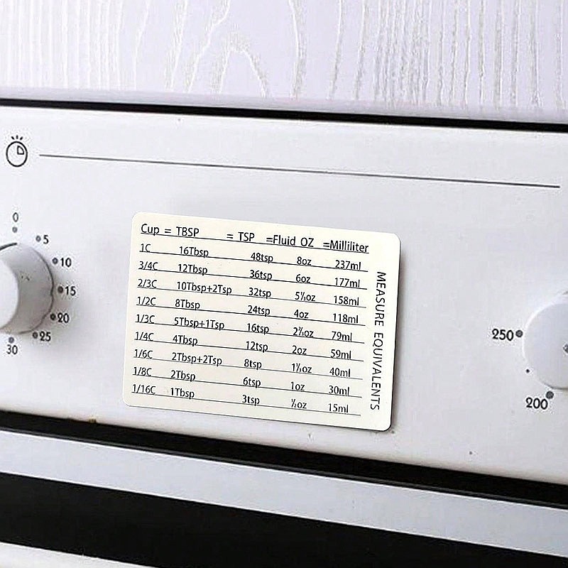Kitchen Baking Magnetic Measur - Kitchen Baking Conversion Chart review and price