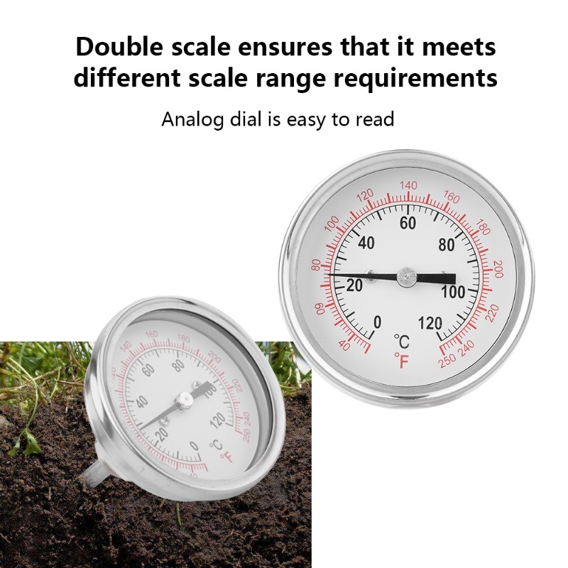 62mm 120℃ High Temperature Bim - Oven Thermometer Analog review and price