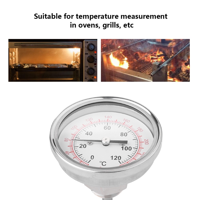 62mm 120℃ High Temperature Bim - Oven Thermometer Analog review and price