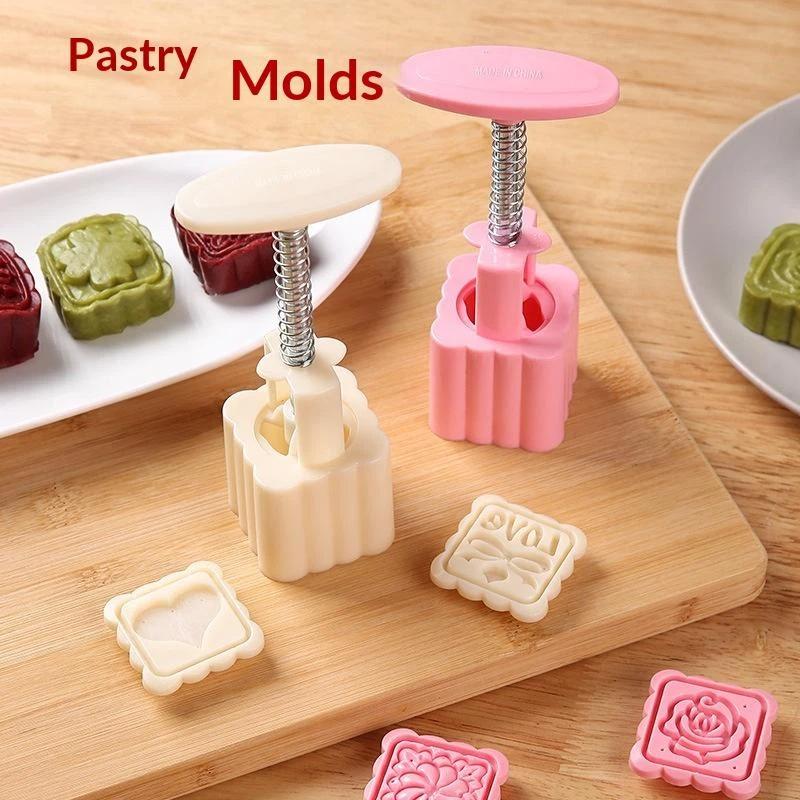 【HG】1 Set DIY Mooncake Mold Pl - Kitchen Baking Torch review and price