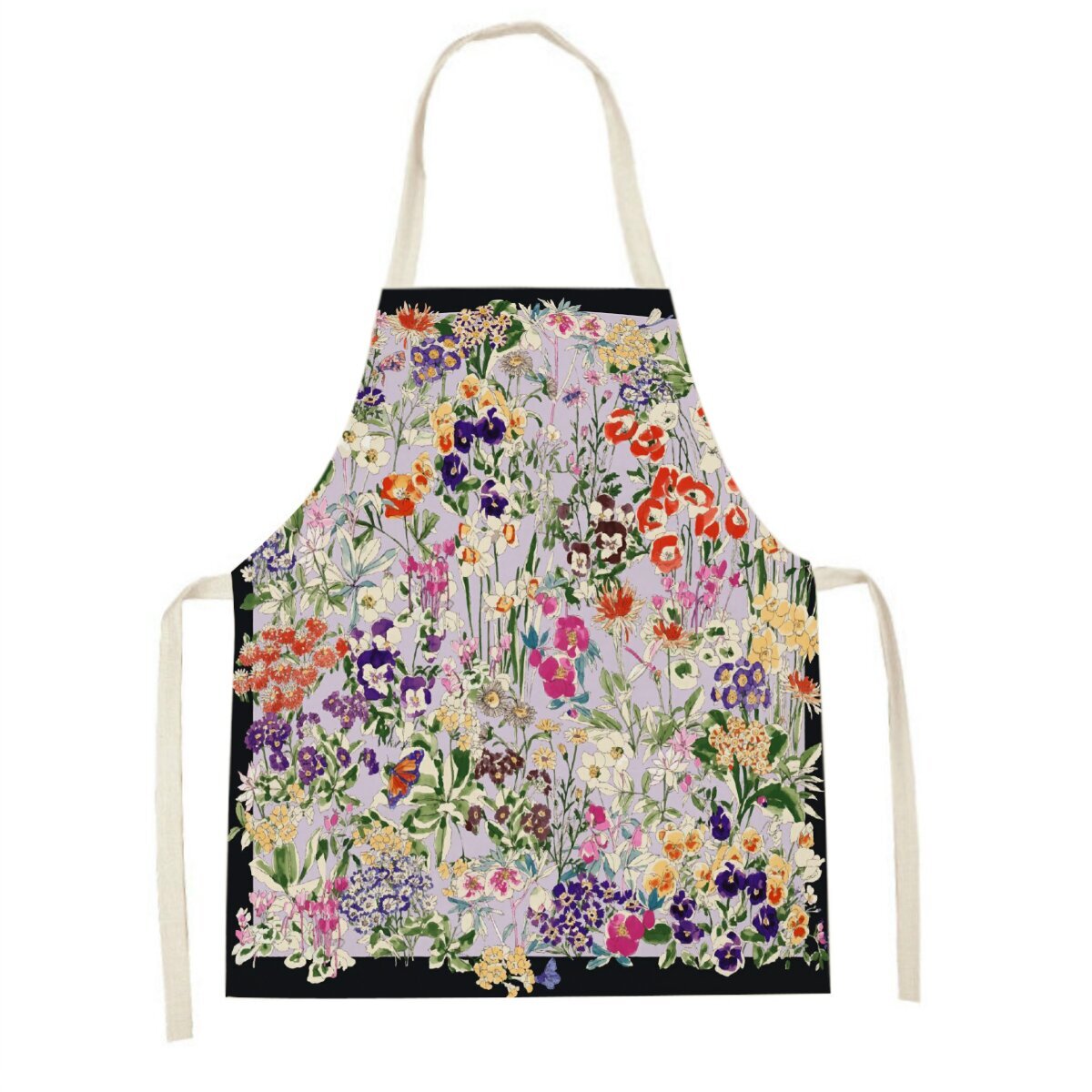 Pink tulip kitchen apron Clean - Baking Kitchen Kids review and price