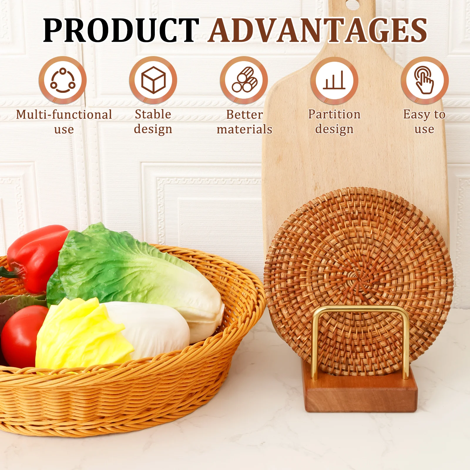 Pot Lid Rack Cutting Board Org - Kitchen Cabinet Baking Organizer review and price