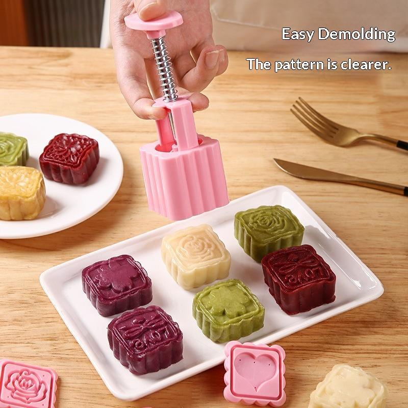 1 Set DIY Mooncake Mold Plasti - Kitchen Baking Torch review and price