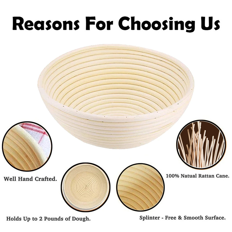 LMETJMA Bread Proofing Basket  - Proofing Basket Banneton review and price
