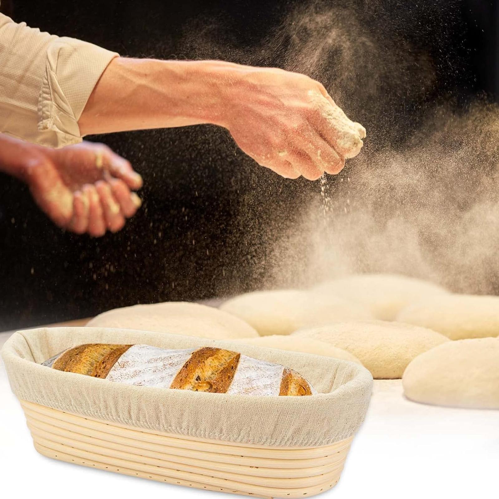 Handmade Rattan Bread Proofing - Proofing Basket Banneton review and price