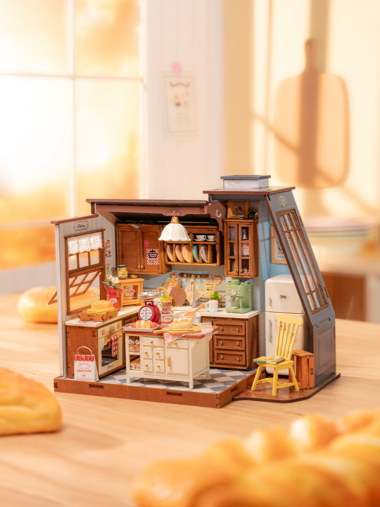 Robotime Rolife Baking Kitchen - Baking Kitchen Robotime review and price