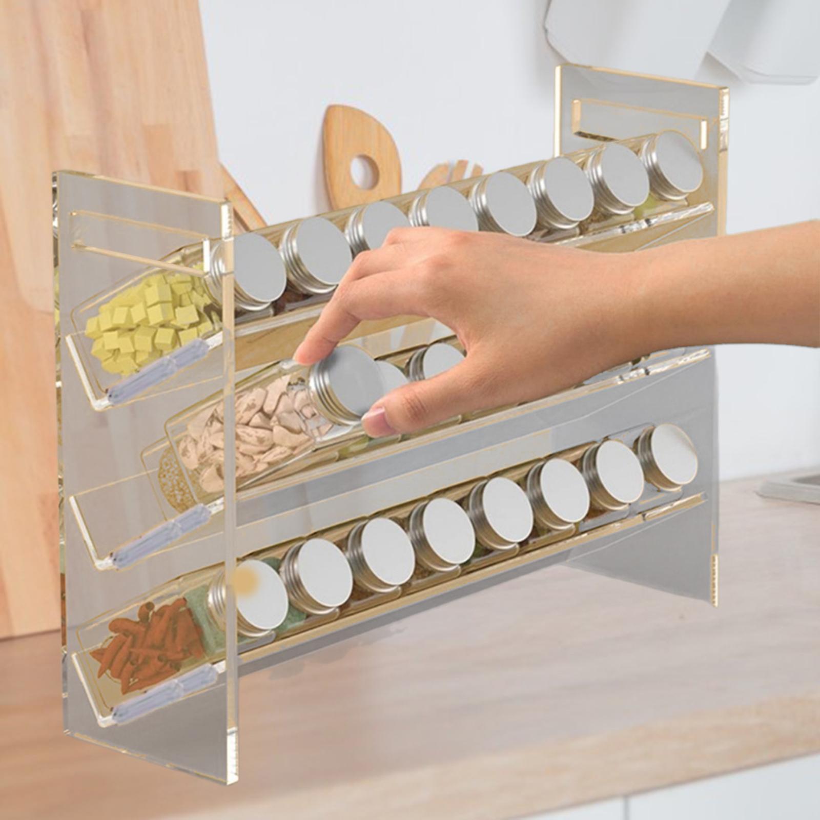 Acrylic Spice Rack Dessert She - Kitchen Cabinet Baking Organizer review and price