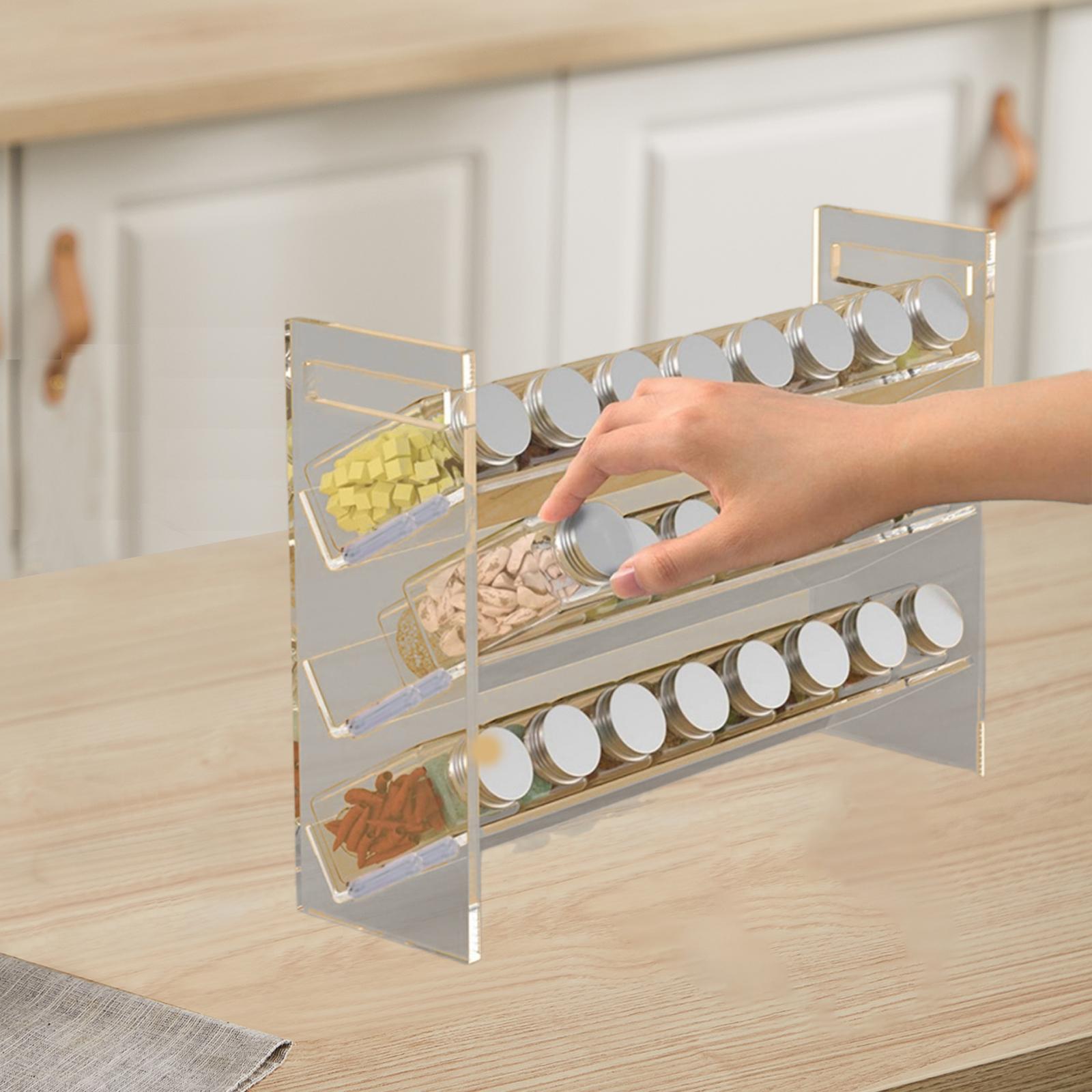 Acrylic Spice Rack Dessert She - Kitchen Cabinet Baking Organizer review and price
