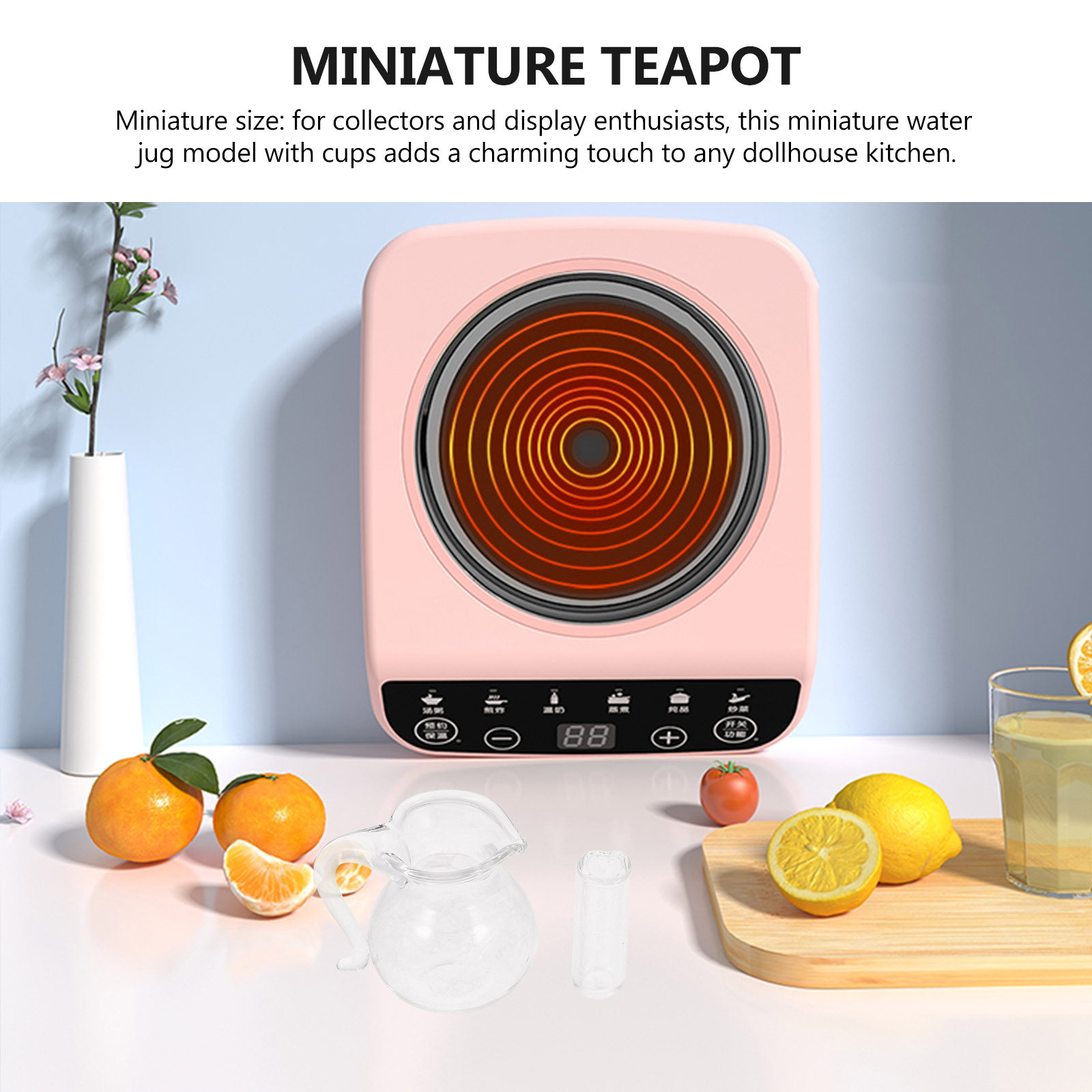 1Set Micro Miniature Kitchen W - Kitchen Glass Baking Set review and price