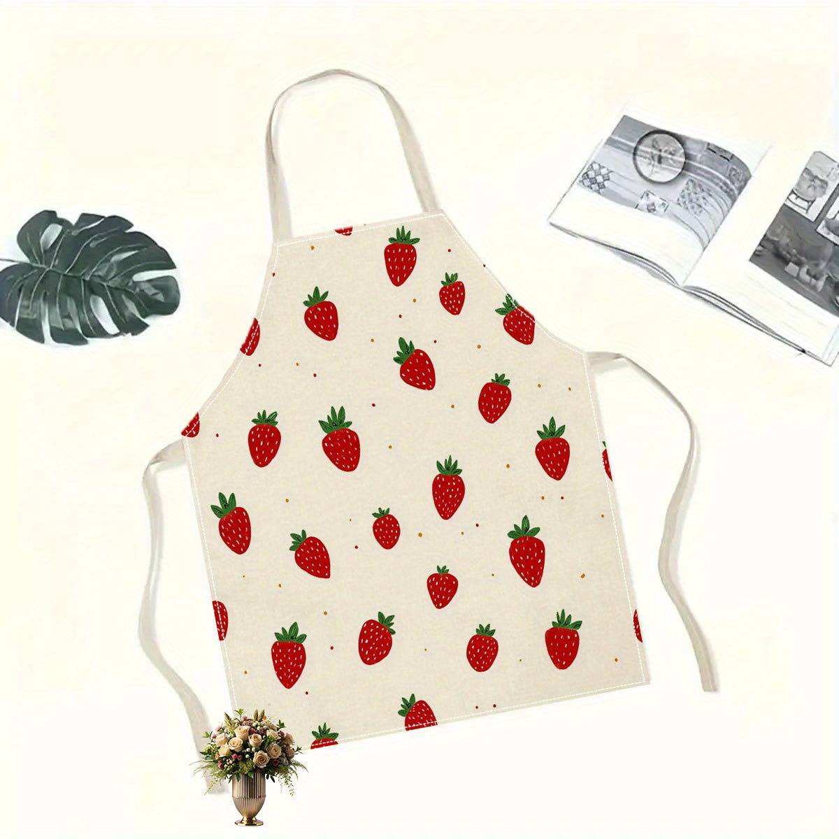 1pc Strawberry Apron Fruit Pat - Baking Kitchen Kids review and price