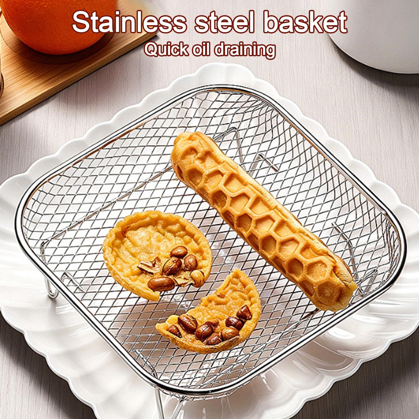 Stackable Air Fryer Grill Rack - Kitchen Baking Tray Rack review and price