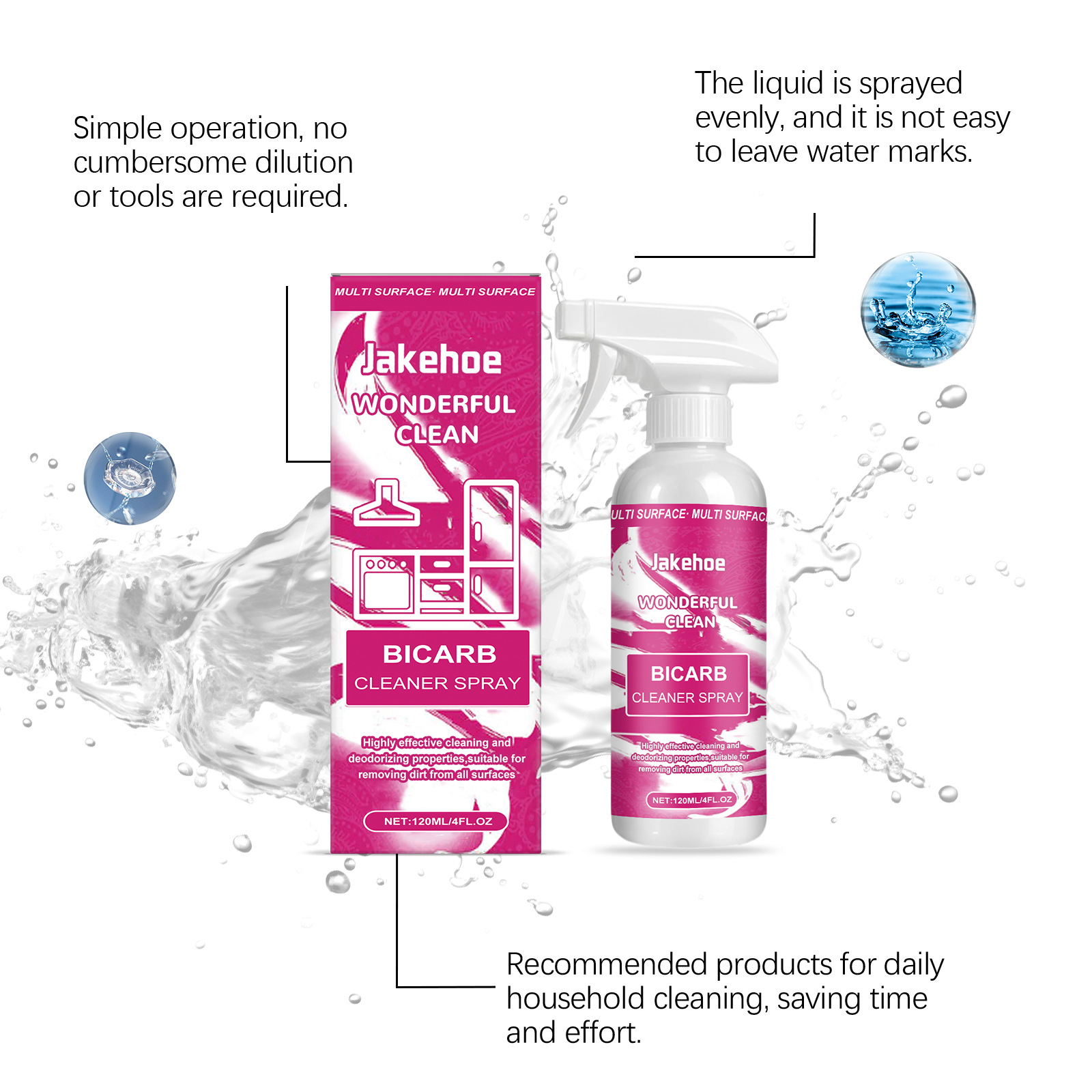 Baking Soda Cleaning Spray,Hea - Kitchen Cleaner With Baking Soda review and price