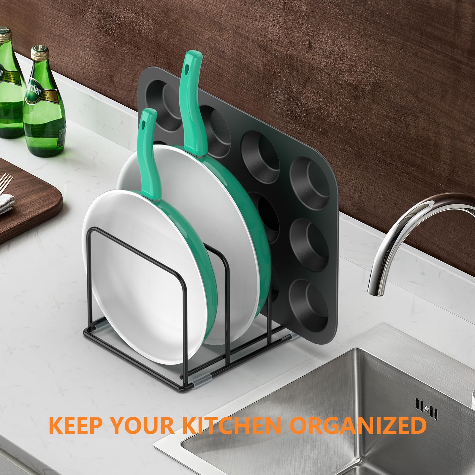 Pan Organizer Kitchen Cabinet  - Kitchen Cabinet Baking Organizer review and price