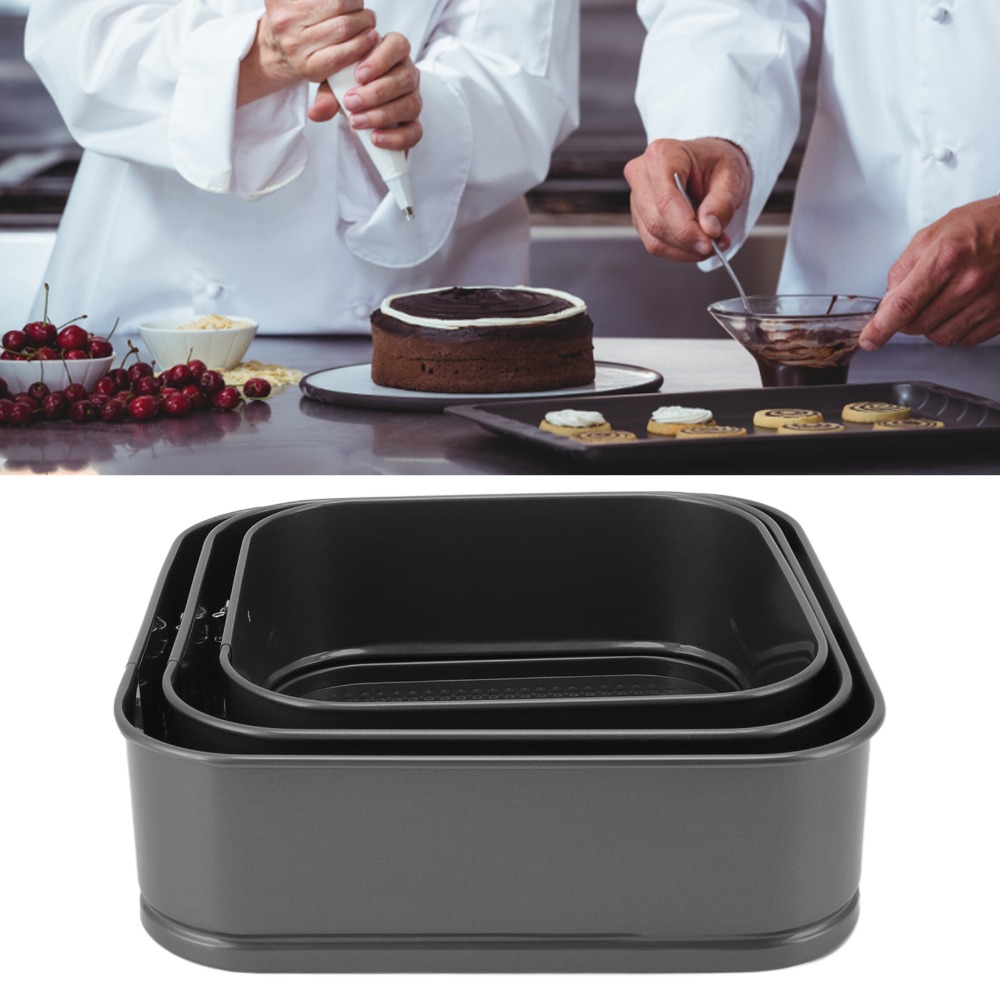 3pcs Carbon Steel Springform C - Springform Pan Set review and price