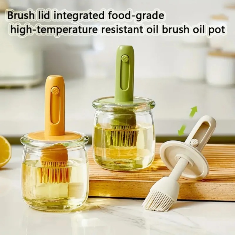 Oil Dispenser Bottle with Sili - Kitchen Glass Baking Set review and price