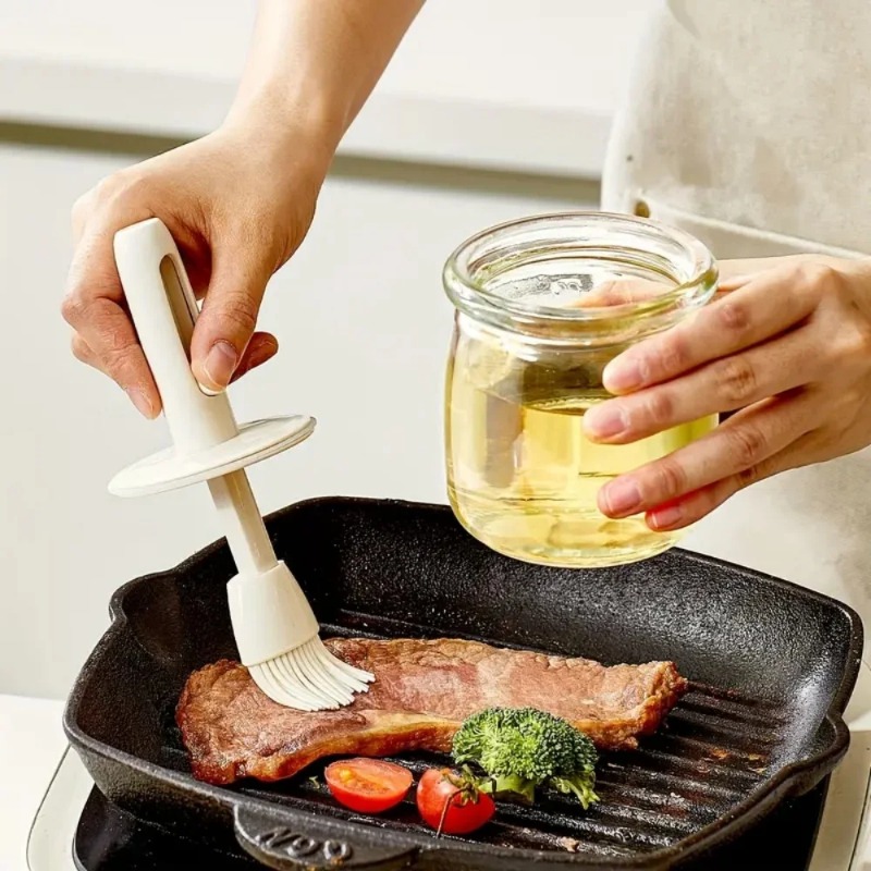 Oil Dispenser Bottle with Sili - Kitchen Glass Baking Set review and price
