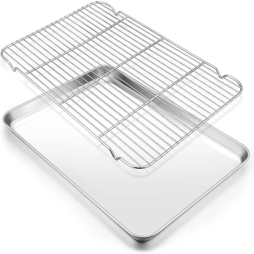 304 Stainless Steel Baking Tra - Kitchen Baking Tray Rack review and price