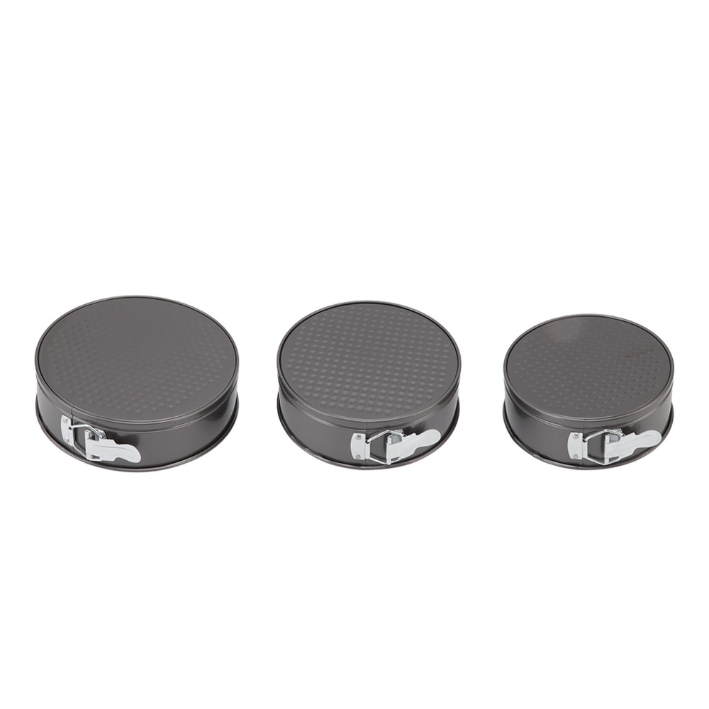 3pcs Carbon Steel Cake Pan Set - Springform Pan Set review and price
