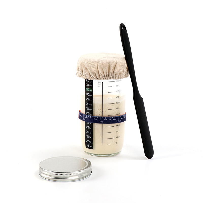 Food Storage Jar Kit  Sourdoug - Kitchen Glass Baking Set review and price