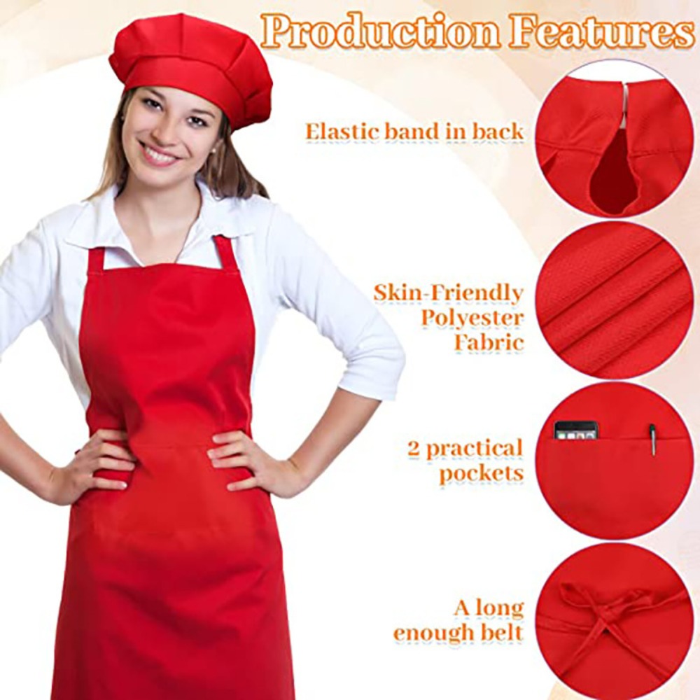 Children Chef Apron Front Pock - Baking Kitchen Kids review and price