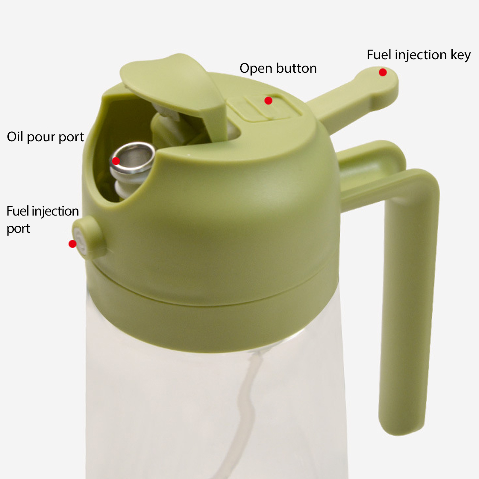 2-in-1 Glass Oil Sprayer For C - Kitchen Glass Baking Set review and price